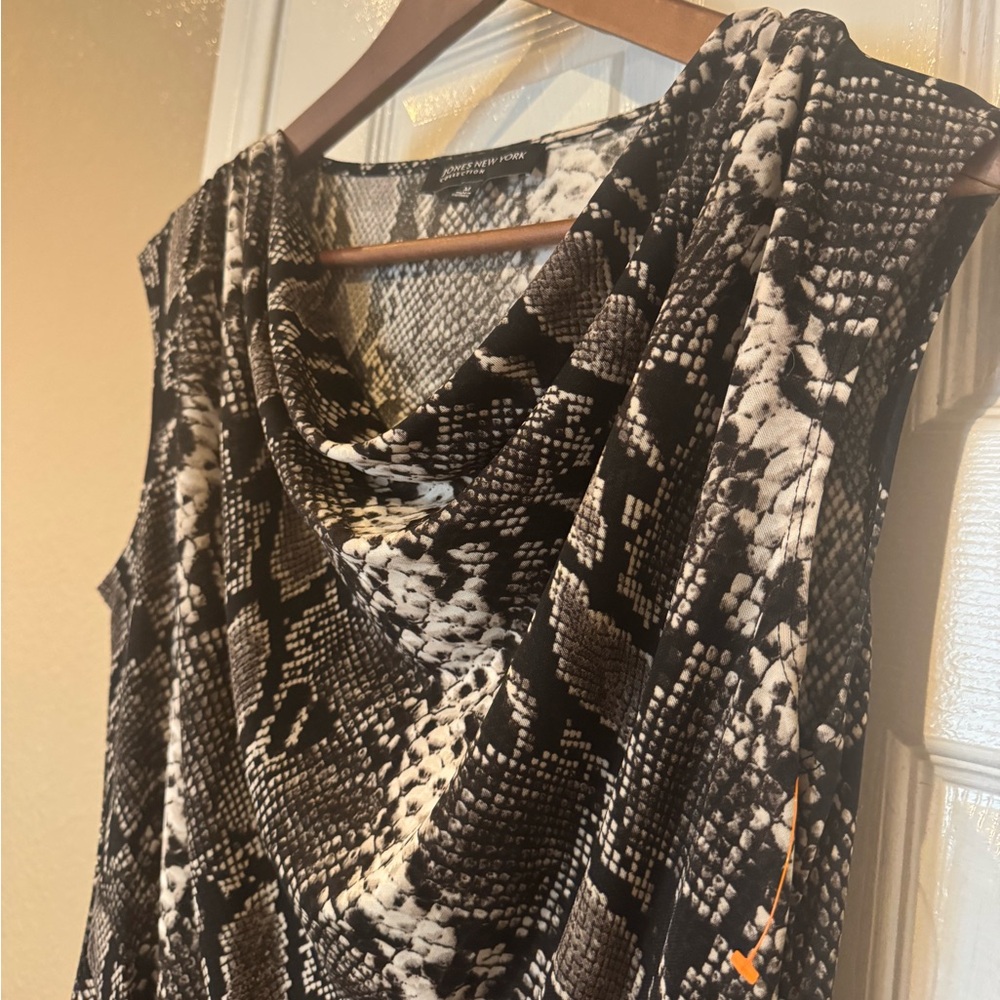 Jones New York Collection Sheath Python Snake Pri… - image 7